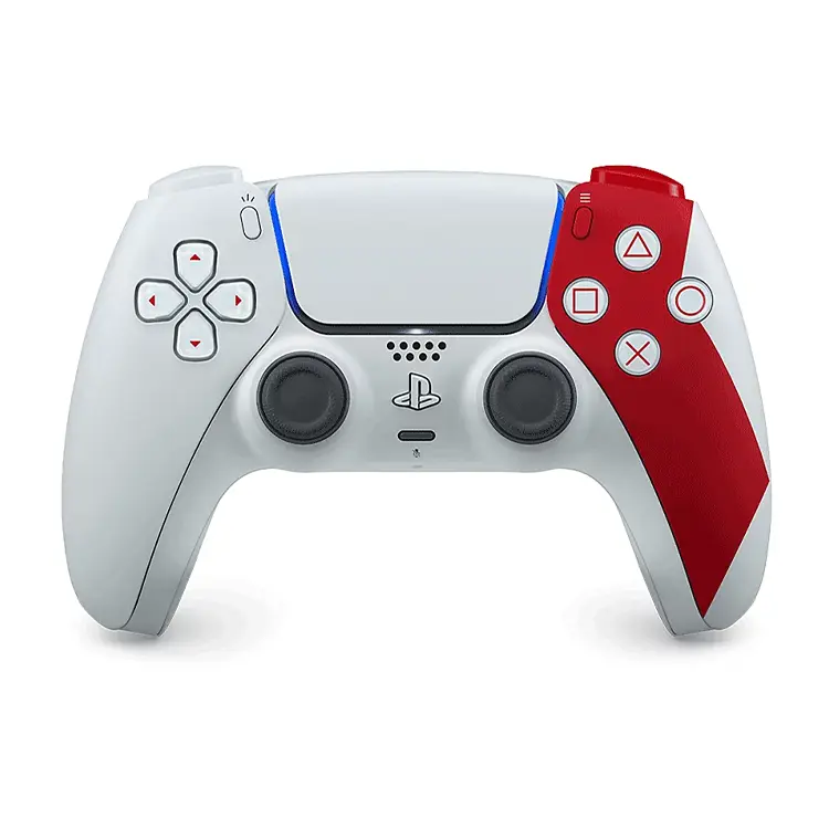 خرید دسته دوال سنس dualsense پلی استیشن 5 طرح God of War نسخه 20 سالگی