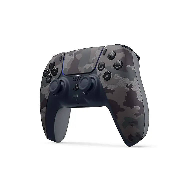 خرید دسته dualsense پلی استیشن 5 رنگ ارتشی طوسی gray camo