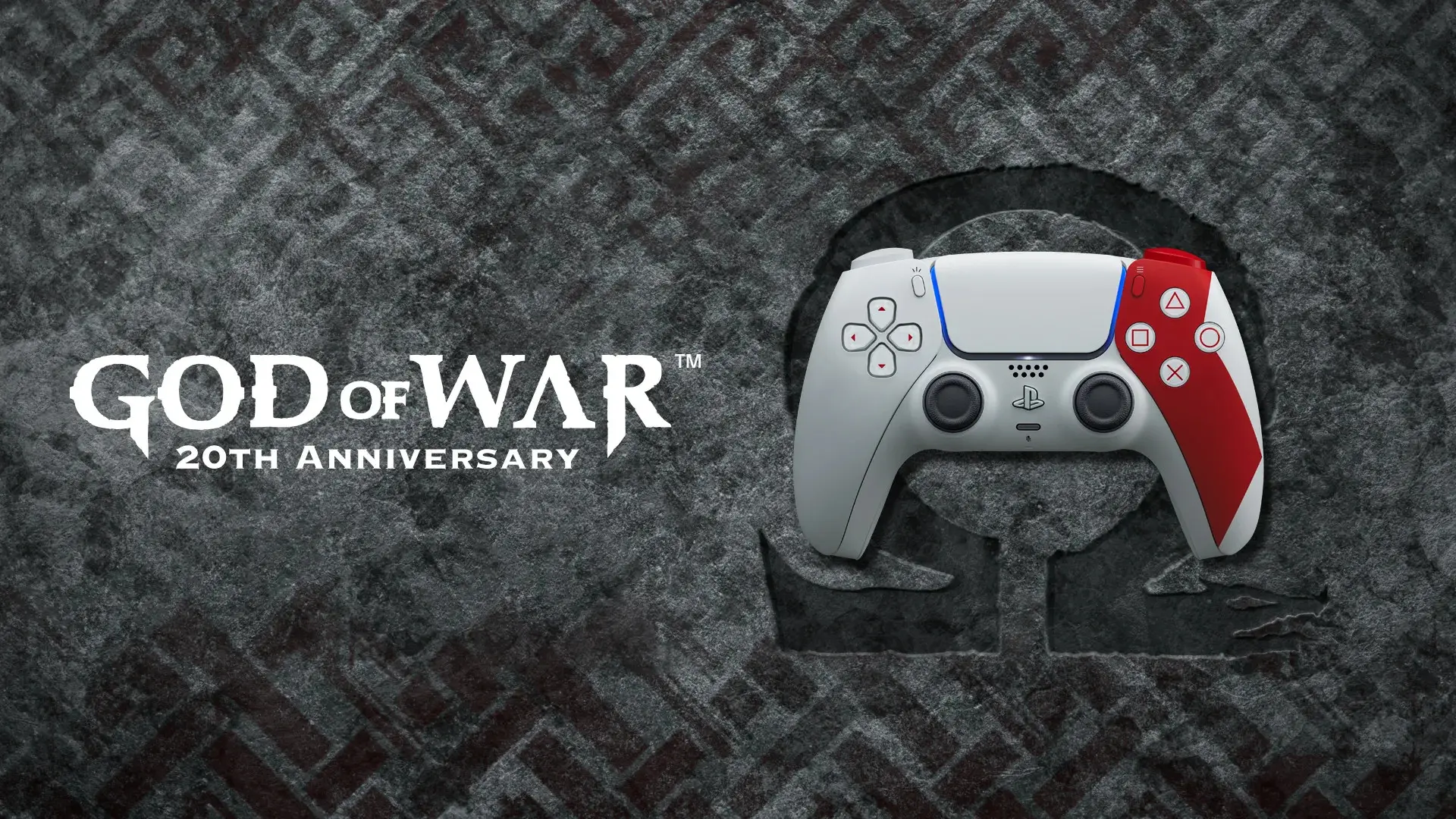 دسته دوال سنس نسخه 20 سالگی بازی god of war